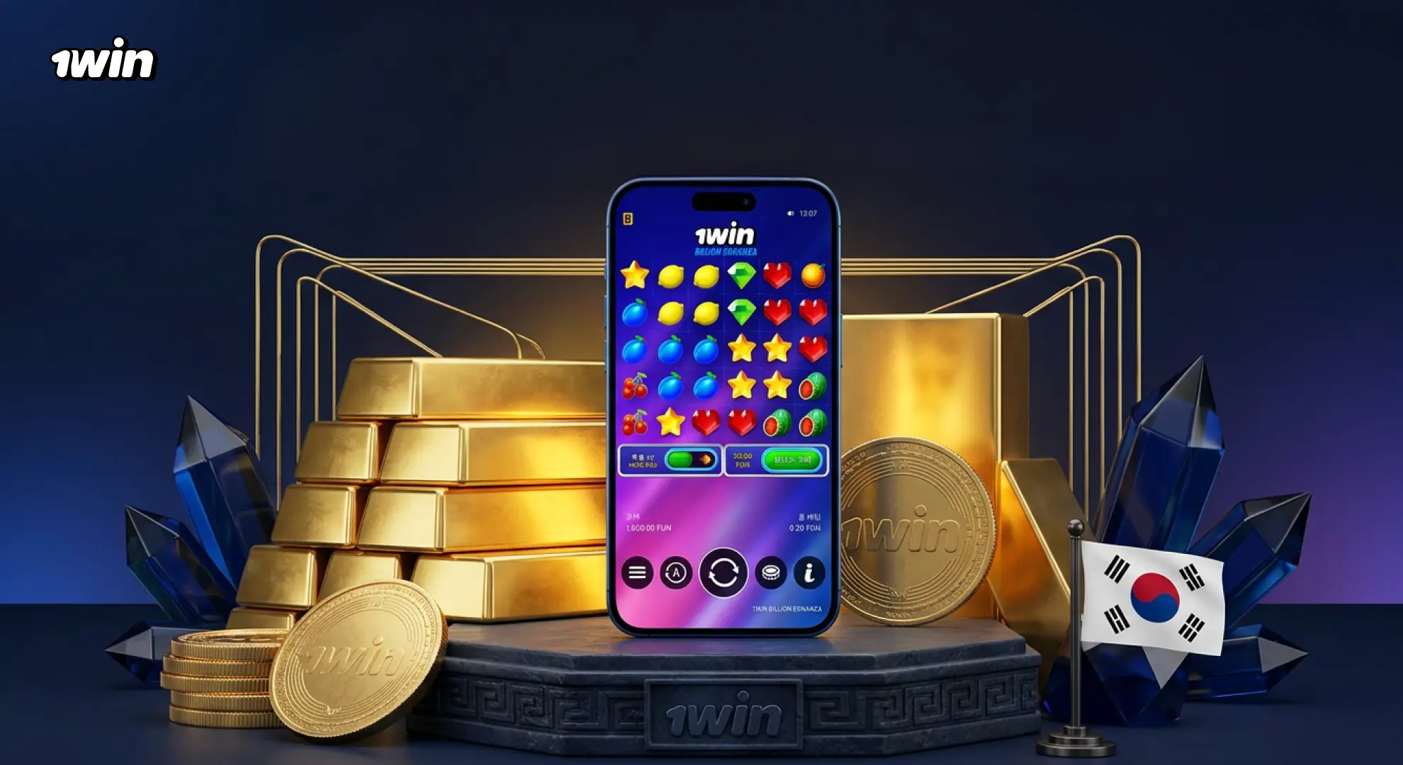 1win Billion Bonanza 게임 한국 온라인 슬롯 보너스 기능 멀티플라이어 인기 카지노 게임